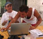 4 agosto 2006, Riserva di Torre Salsa - sede del campo di volontariato