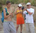 5 luglio 2006, Riserva di Torre Salsa - recupero Gruccione ferito