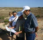 23 luglio 2004, Lampedusa (AG) - sopralluogo Consiglio Provinciale Scientifico