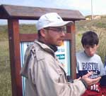 24 aprile 2004, Riserva di Torre Salsa - visita di una scolaresca