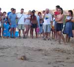 30 agosto 2004, liberazione tartaruga marina