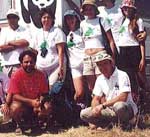 agosto 2001, Torre Salsa - camper Progetto Tartarughe marine
